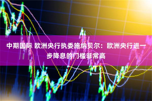 中期国际 欧洲央行执委施纳贝尔：欧洲央行进一步降息的门槛非常高